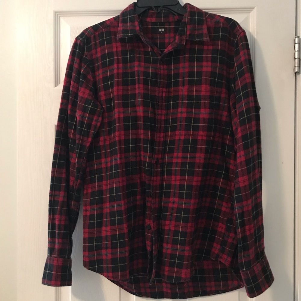 Uniqlo Flannel Long Sleeve Shirt